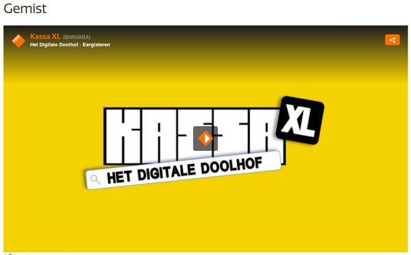  Kassa XL - Het Digitale Doolhof